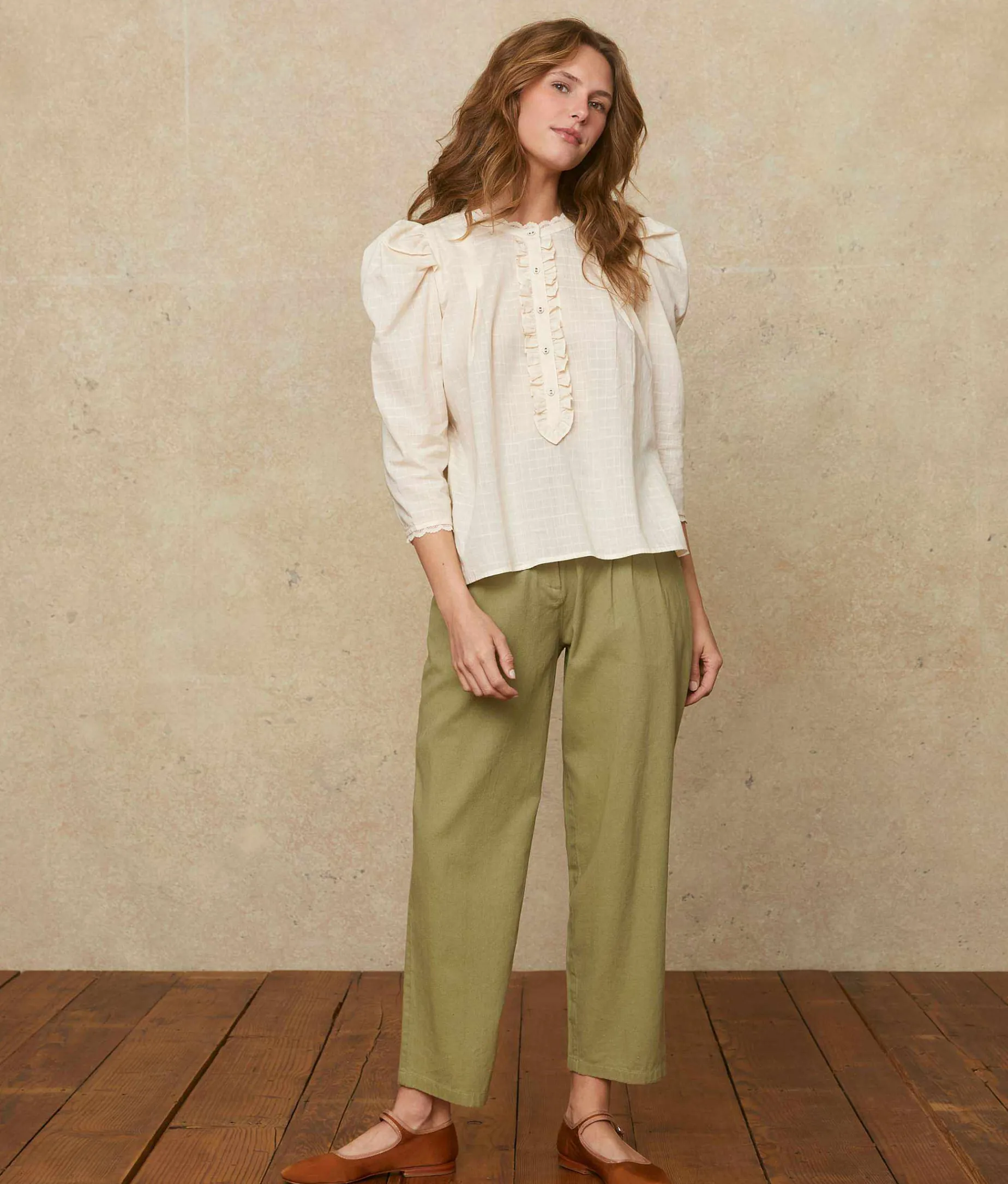 The Morgan Blouse
